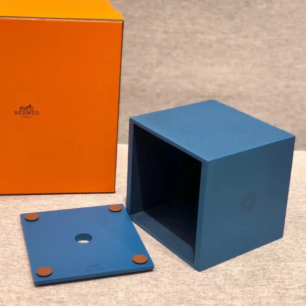 SQUARE HERMES KBOX TISSUE BOX 0516